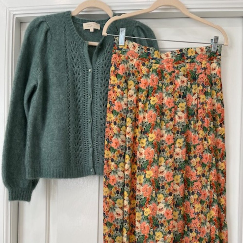 Sezane Green Sweater - Picture 3 of 3